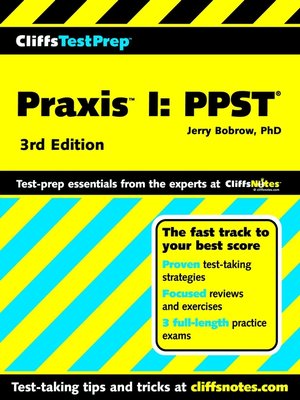 cover image of CliffsTestPrep Praxis I: PPST